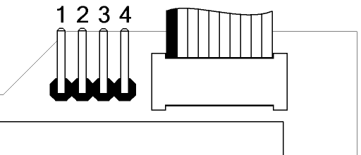 Rev.1 Smartcard Option header Pinout